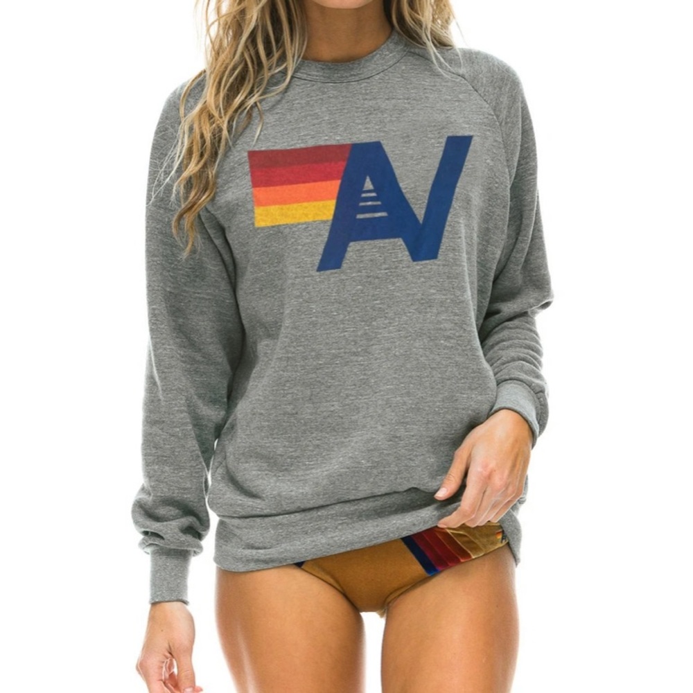 Aviator Nation Logo Crew Sweatshirt